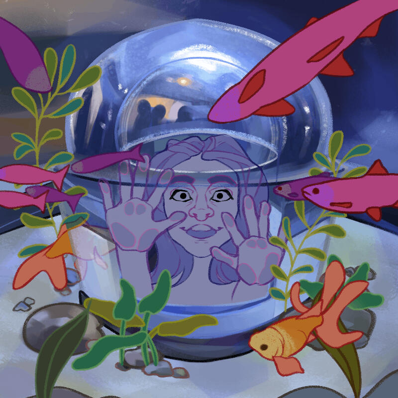 Aquarium (2025) University animation test